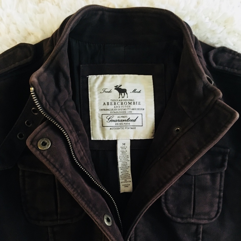 “Vintage” Suede Abercrombie Jacket (M) 🧥